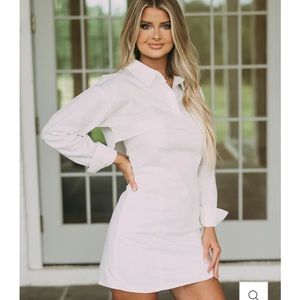 LE LIS white Marion Dress